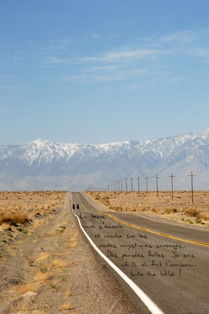 photopoeme En route vers Death Valley